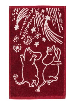 Moomin Ręcznik "Festive moments" w kolorze czerwonym dla gości - 50 x 30 cm ze sklepu Limango Polska w kategorii Ręczniki - zdjęcie 188323696