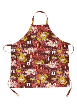 Moomin Fartuch "Festive Moments" w kolorze czerwono-żółtym - 94 x 87 cm ze sklepu Limango Polska w kategorii Ścierki kuchenne - zdjęcie 188323767
