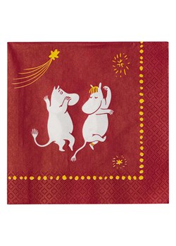 Moomin Serwetki (20 szt.) "Festive Moments" w kolorze czerwonym ze sklepu Limango Polska w kategorii Akcesoria kuchenne - zdjęcie 188323786