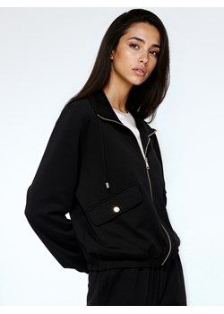 Mohito - Bluza z zamkiem - czarny ze sklepu Mohito w kategorii Bluzy damskie - zdjęcie 188326508