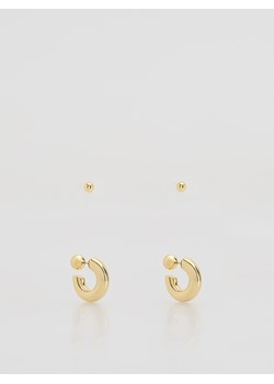 Reserved - Zestaw kolczyków - złoty ze sklepu Reserved w kategorii Kolczyki - zdjęcie 188326685