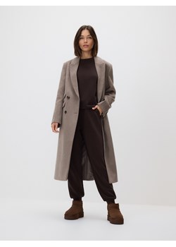 Reserved - Dresowe joggery - ciemnobrązowy ze sklepu Reserved w kategorii Spodnie damskie - zdjęcie 188326858