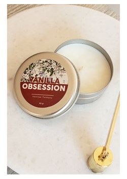 Lucky Bees Świeca zapachowa "Vanilla Obsession'" - 80 g ze sklepu Limango Polska w kategorii Świece i dyfuzory - zdjęcie 188327719