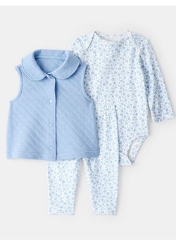 carter's 3-częściowy zestaw w kolorze błękitnym ze sklepu Limango Polska w kategorii Komplety niemowlęce - zdjęcie 188328157