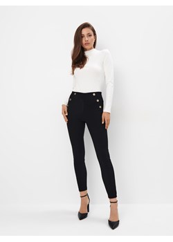Mohito - Czarne spodnie skinny - czarny ze sklepu Mohito w kategorii Spodnie damskie - zdjęcie 188328395