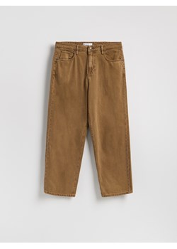 Reserved - Jeansy loose fit - brązowy ze sklepu Reserved w kategorii Jeansy męskie - zdjęcie 188328817