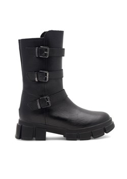 Kozaki Badura SARA CI12-9092-04 Czarny ze sklepu eobuwie.pl w kategorii Buty zimowe dziecięce - zdjęcie 188329369
