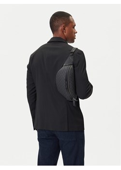 Nerka MICHAEL Michael Kors Greyson 33S0LGYC1B Czarny ze sklepu eobuwie.pl w kategorii Etui - zdjęcie 188329386