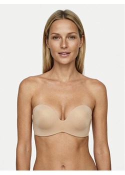 Wonderbra Biustonosz bardotka WB00032D Beżowy ze sklepu MODIVO w kategorii Biustonosze - zdjęcie 188329707