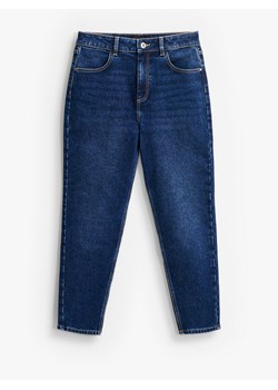 Mohito - Jeansy mom slim petite - granatowy ze sklepu Mohito w kategorii Jeansy damskie - zdjęcie 188330616