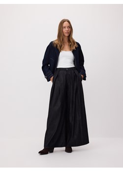 Reserved - Jeansy wide leg - szary ze sklepu Reserved w kategorii Jeansy damskie - zdjęcie 188331148