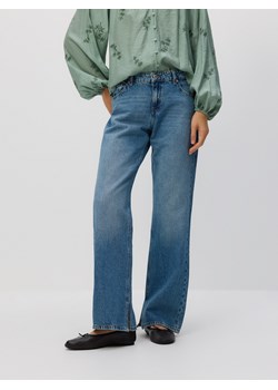Reserved - Jeansy straight - niebieski ze sklepu Reserved w kategorii Jeansy damskie - zdjęcie 188331155
