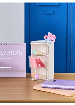 Sinsay - Organizer biurkowy z szufladkami - biały ze sklepu Sinsay w kategorii Zabawki - zdjęcie 188332305