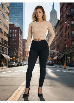 Sinsay - Jeansy skinny - czarny ze sklepu Sinsay w kategorii Jeansy damskie - zdjęcie 188332309