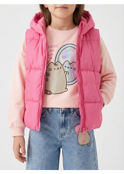 Sinsay - Pikowana kamizelka z kapturem - różowy ze sklepu Sinsay w kategorii Kamizelki dziewczęce - zdjęcie 188332335