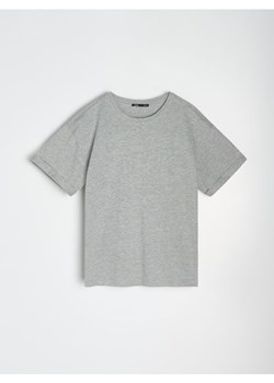 Sinsay - Koszulka z krótkim rękawem - szary ze sklepu Sinsay w kategorii Bluzki damskie - zdjęcie 188332368