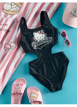 Reserved - Strój kąpielowy jednoczęściowy Hello Kitty - czarny ze sklepu Reserved w kategorii Stroje kąpielowe - zdjęcie 188333009