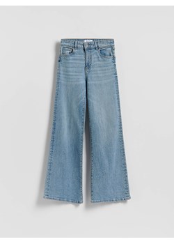 Reserved - Jeansy flare z wysokim stanem - niebieski ze sklepu Reserved w kategorii Jeansy damskie - zdjęcie 188333035