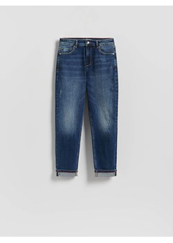 Reserved - Jeansy Boyfriend - granatowy ze sklepu Reserved w kategorii Jeansy damskie - zdjęcie 188333049