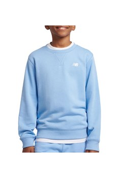 Bluza dziecięca New Balance LAKB0055ELE - niebieska ze sklepu streetstyle24.pl w kategorii Bluzy chłopięce - zdjęcie 188333729