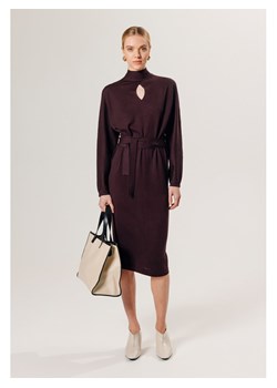 Rodier Wełniana sukienka w kolorze fioletowym ze sklepu Limango Polska w kategorii Sukienki - zdjęcie 188333807