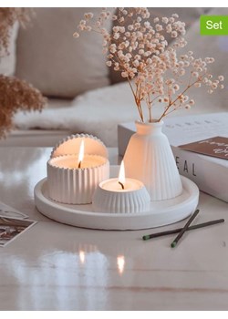 Lucky Bees 4-częściowy zestaw w kolorze białym ze sklepu Limango Polska w kategorii Świece i dyfuzory - zdjęcie 188333836