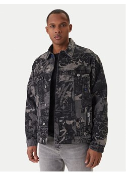 Karl Lagerfeld Jeans Kurtka jeansowa B1M14033 Szary Regular Fit ze sklepu MODIVO w kategorii Kurtki męskie - zdjęcie 188333879