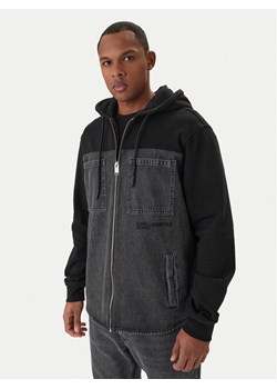 Karl Lagerfeld Jeans Kurtka jeansowa B1M14044 Szary Regular Fit ze sklepu MODIVO w kategorii Kurtki męskie - zdjęcie 188333887