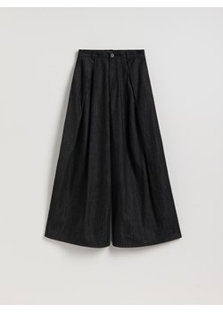 Reserved - Jeansy wide leg - szary ze sklepu Reserved w kategorii Jeansy damskie - zdjęcie 188334149