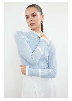 trendyol Sweter w kolorze błękitnym ze sklepu Limango Polska w kategorii Swetry damskie - zdjęcie 188334447