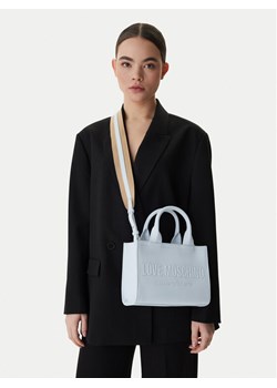 LOVE MOSCHINO Torebka JC4044PP1OLE0701 Błękitny ze sklepu MODIVO w kategorii Torebki damskie - zdjęcie 188334617