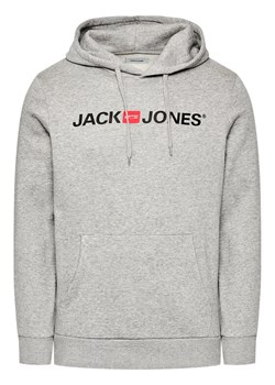 Jack & Jones Bluza Corp Old Logo 12137054 Szary Regular Fit ze sklepu MODIVO w kategorii Bluzy męskie - zdjęcie 188334637