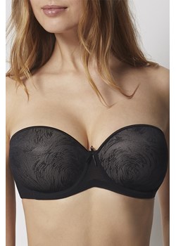 Selene Vilma bardotka gładka samonośna negro ze sklepu kontri.pl w kategorii Biustonosze - zdjęcie 188334768