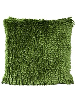 POSZEWKA SHAGGY 1 40 X 40 CM OLIWKOWY ze sklepu lenaodniemowlakadoszkolniaka.pl w kategorii Poszewki na poduszki - zdjęcie 188335399