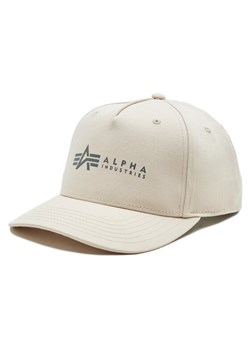 Czapka z daszkiem Alpha Industries 126912 Écru ze sklepu eobuwie.pl w kategorii Czapki z daszkiem damskie - zdjęcie 188335989