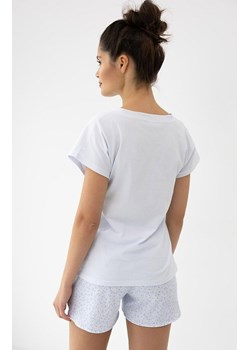 Sensis krótka bawełniana piżama damska Karla, Kolor biało-niebieski, Rozmiar S, SENSIS ze sklepu Primodo w kategorii Piżamy damskie - zdjęcie 188336258