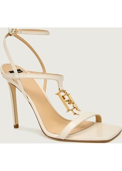 Elisabetta Franchi Skórzane sandały na szpilce ze sklepu Gomez Fashion Store w kategorii Sandały damskie - zdjęcie 188337025