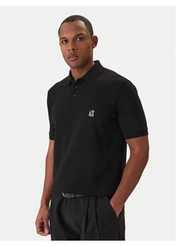 Armani Exchange Polo XM000367 AF13022 UC001 Czarny Regular Fit ze sklepu MODIVO w kategorii T-shirty męskie - zdjęcie 188337229