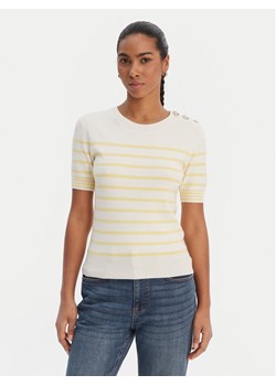 Morgan Sweter 251-MTERI Żółty Slim Fit ze sklepu MODIVO w kategorii Swetry damskie - zdjęcie 188337246