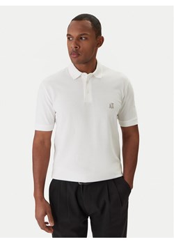 Armani Exchange Polo XM000367 AF13022 U0009 Biały Regular Fit ze sklepu MODIVO w kategorii T-shirty męskie - zdjęcie 188337258