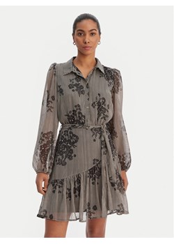 Morgan Sukienka koszulowa 261-ROUTY.F Czarny Regular Fit ze sklepu MODIVO w kategorii Sukienki - zdjęcie 188337286