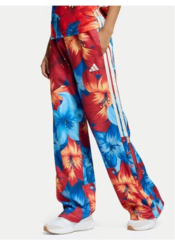 adidas Spodnie dresowe Farm Rio House Of Tiro KD4633 Niebieski Loose Fit ze sklepu MODIVO w kategorii Spodnie damskie - zdjęcie 188337328