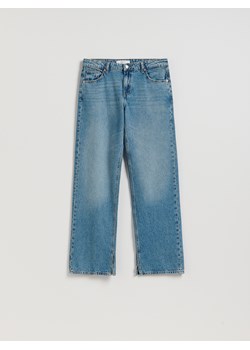 Reserved - Jeansy straight - niebieski ze sklepu Reserved w kategorii Jeansy damskie - zdjęcie 188337988