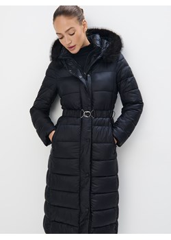 Mohito - Zimowy płaszcz - czarny ze sklepu Mohito w kategorii Płaszcze damskie - zdjęcie 188338186