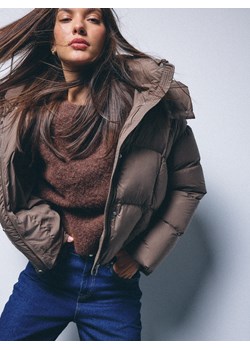 Mohito - Puchowa kurtka - brązowy ze sklepu Mohito w kategorii Kurtki damskie - zdjęcie 188338196