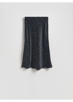 Reserved - Spódnica z wiskozy - czarny ze sklepu Reserved w kategorii Spódnice - zdjęcie 188338496