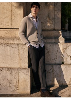 Reserved - Spodnie chino slim fit - czarny ze sklepu Reserved w kategorii Spodnie męskie - zdjęcie 188338797