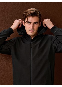 Sinsay - Kurtka bomberka z kapturem - czarny ze sklepu Sinsay w kategorii Kurtki męskie - zdjęcie 188339677