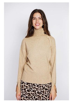 William de Faye Sweter w kolorze beżowym ze sklepu Limango Polska w kategorii Swetry damskie - zdjęcie 188339986