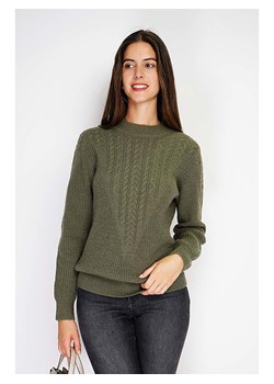 William de Faye Sweter w kolorze khaki ze sklepu Limango Polska w kategorii Swetry damskie - zdjęcie 188340027